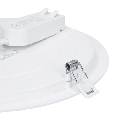 LED Přisazený/podhledový panel 2v1 LED/12W/230V 3000/4000/6000Kpr.17cm IP54 bílá