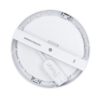 LED Přisazený/podhledový panel 2v1 18W/230V 3000/4000/6000K pr. 22,5 cm IP54 stř