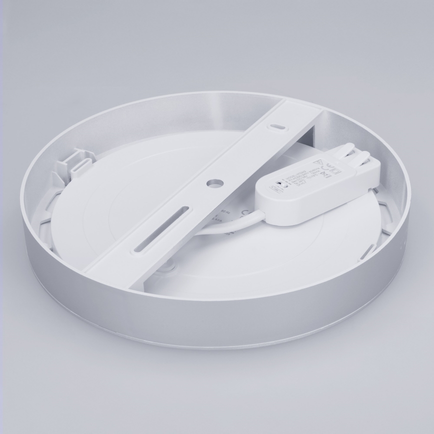 LED Přisazený/podhledový panel 2v1 18W/230V 3000/4000/6000K pr. 22,5 cm IP54 stř