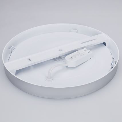 LED Přisazený/podhledový panel 2v1 24W/230V 3000/4000/6000K pr. 30 cm IP54 stř