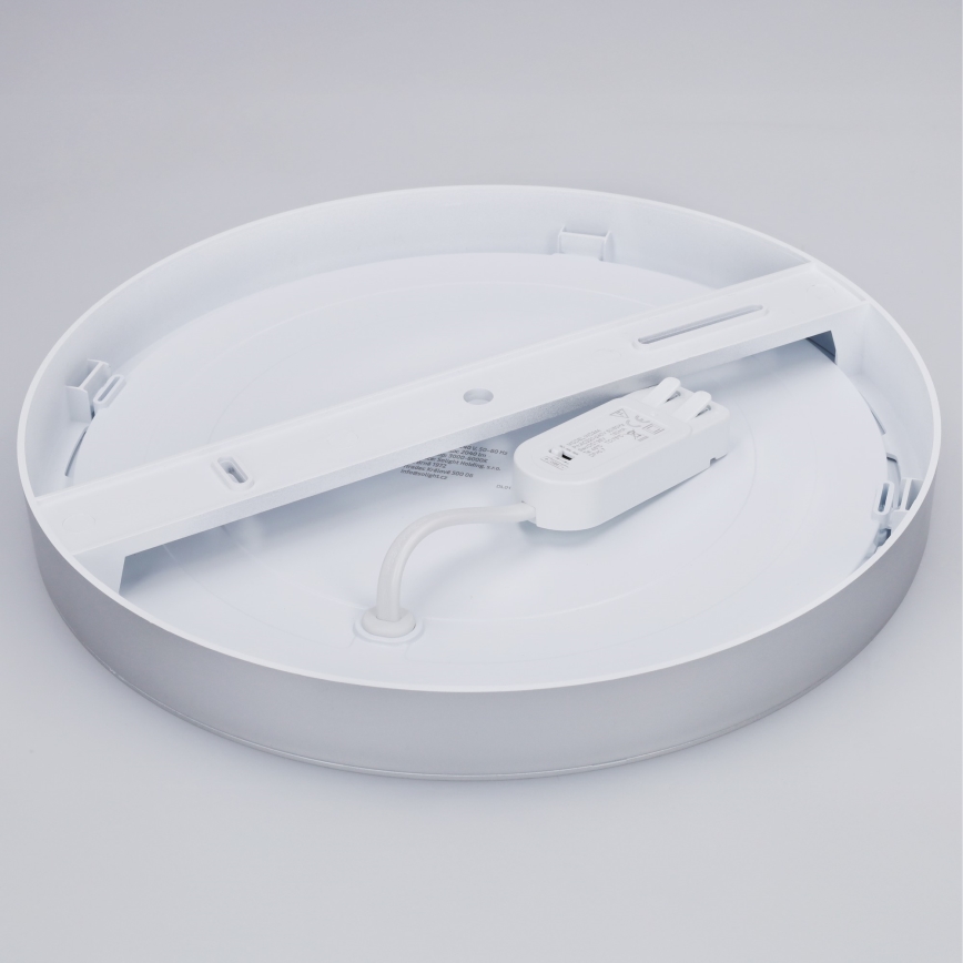 LED Přisazený/podhledový panel 2v1 24W/230V 3000/4000/6000K pr. 30 cm IP54 stř