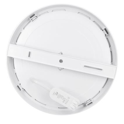 LED Přisazený/podhledový panel 2v1 24W/230V 3000/4000/6000K pr. 30 cm IP54 bílá