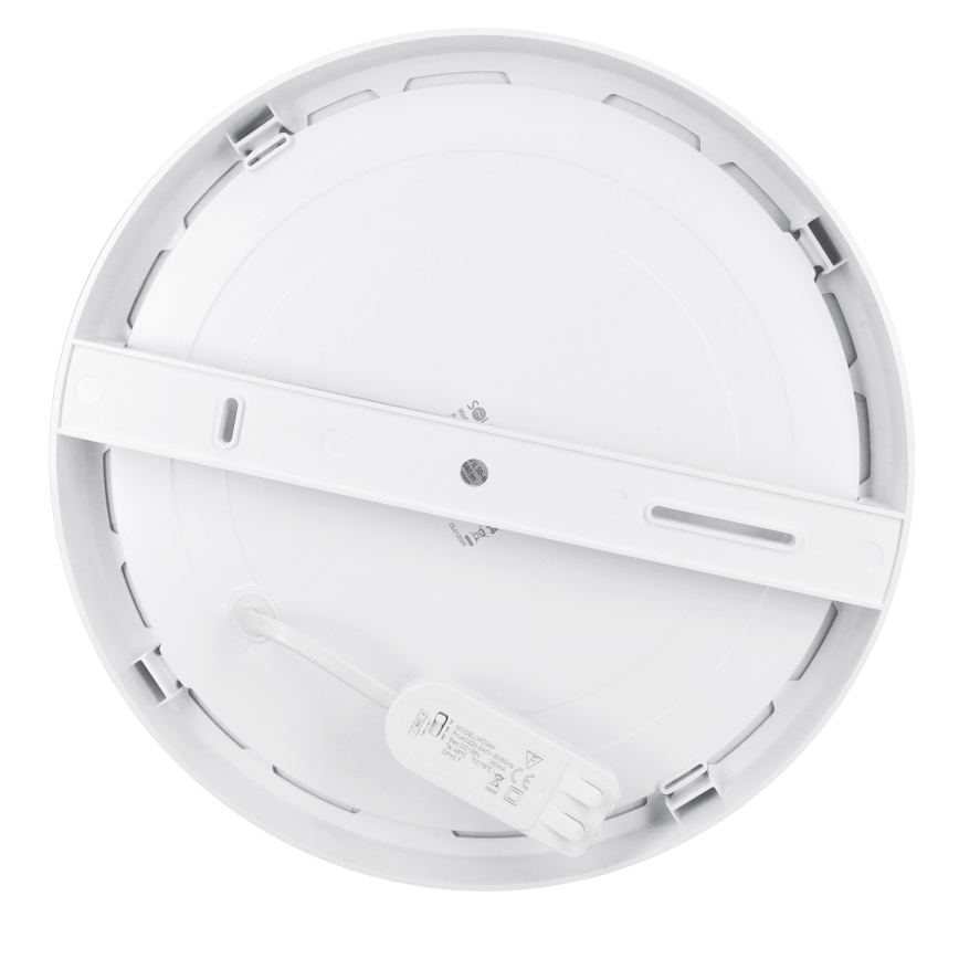 LED Přisazený/podhledový panel 2v1 24W/230V 3000/4000/6000K pr. 30 cm IP54 bílá