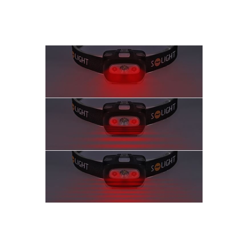 LED Čelovka LED/3W/3xAAA