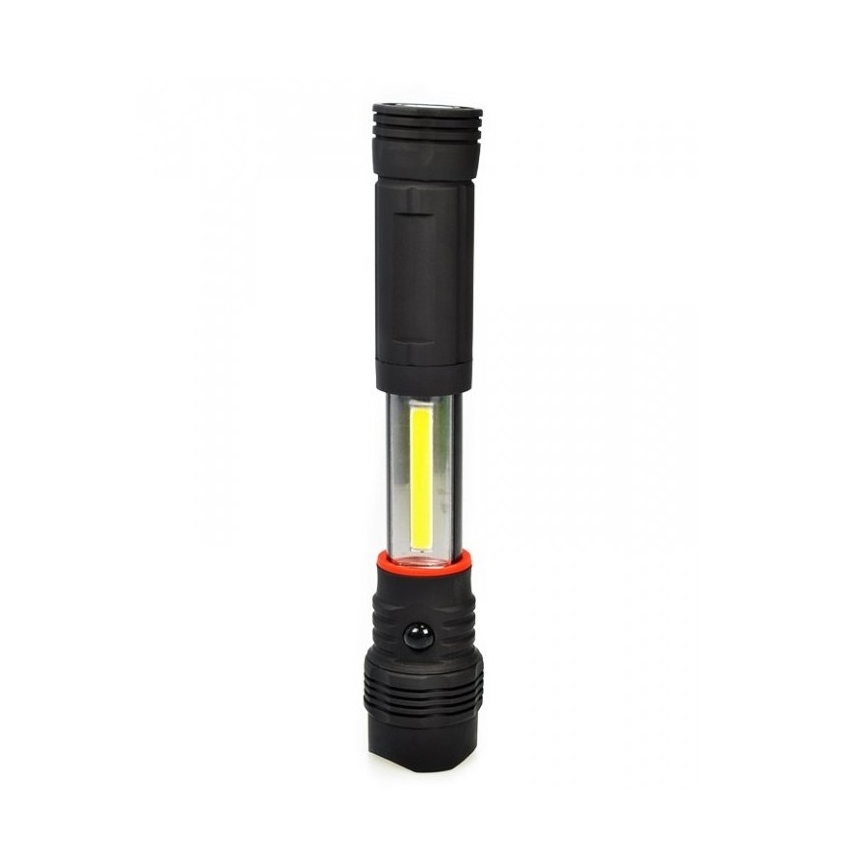 LED Vysouvací svítilna LED/3W + LED/1W/4xAAA IP44