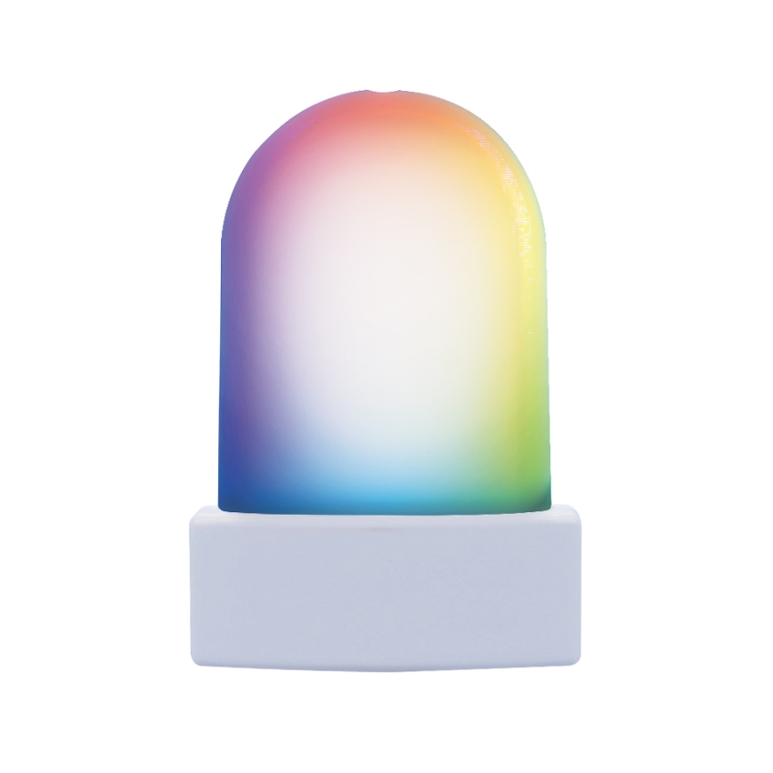LED RGB Orientační svítidlo se soumrakovým senzorem do zásuvky LED/0,5W/230V