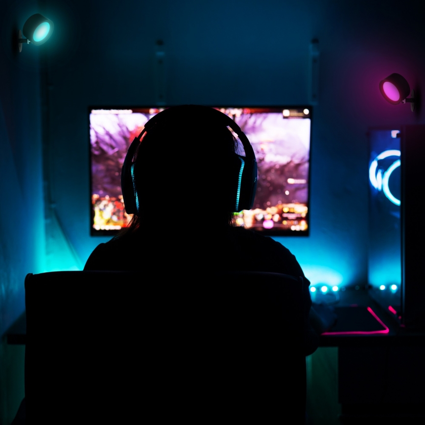 LED RGB Nástěnné svítidlo LED/3,7V 1200 mAh