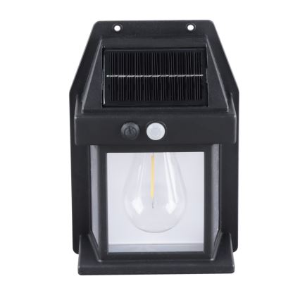 LED Stmívatelná solární lucerna se senzorem LED/3,7V IP44 1200 mAh
