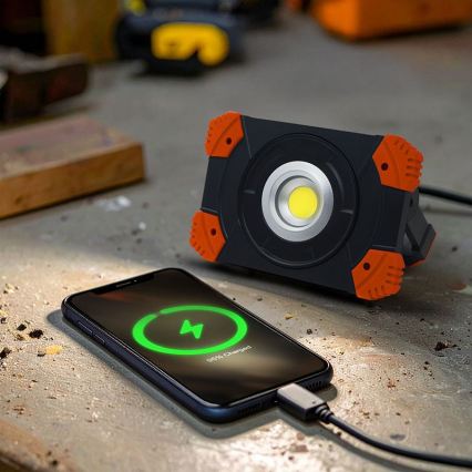 LED Nabíjecí reflektor LED/10W/3,7V 4400 mAh
