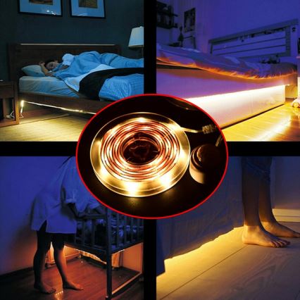 LED pásek se senzorem 4xAAA 1m