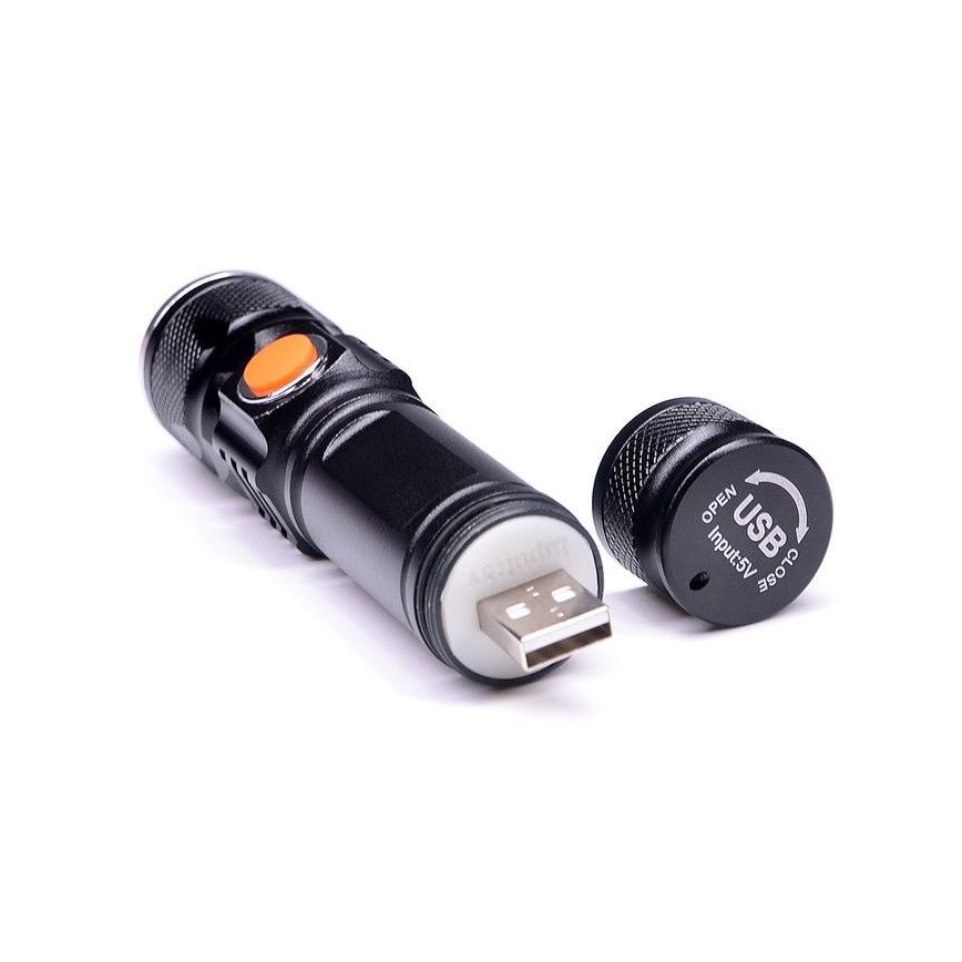LED Nabíjecí svítilna USB LED/3W/3,7V IP44