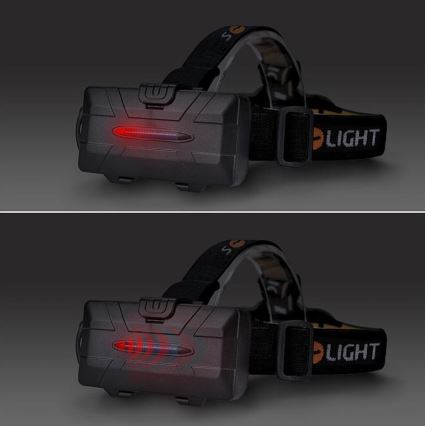 LED Nabíjecí čelovka LED/USB 2200mAh IP44