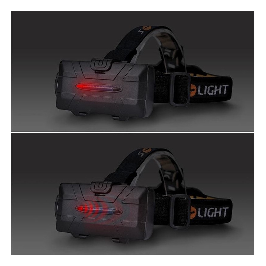 LED Nabíjecí čelovka LED/USB 2200mAh IP44