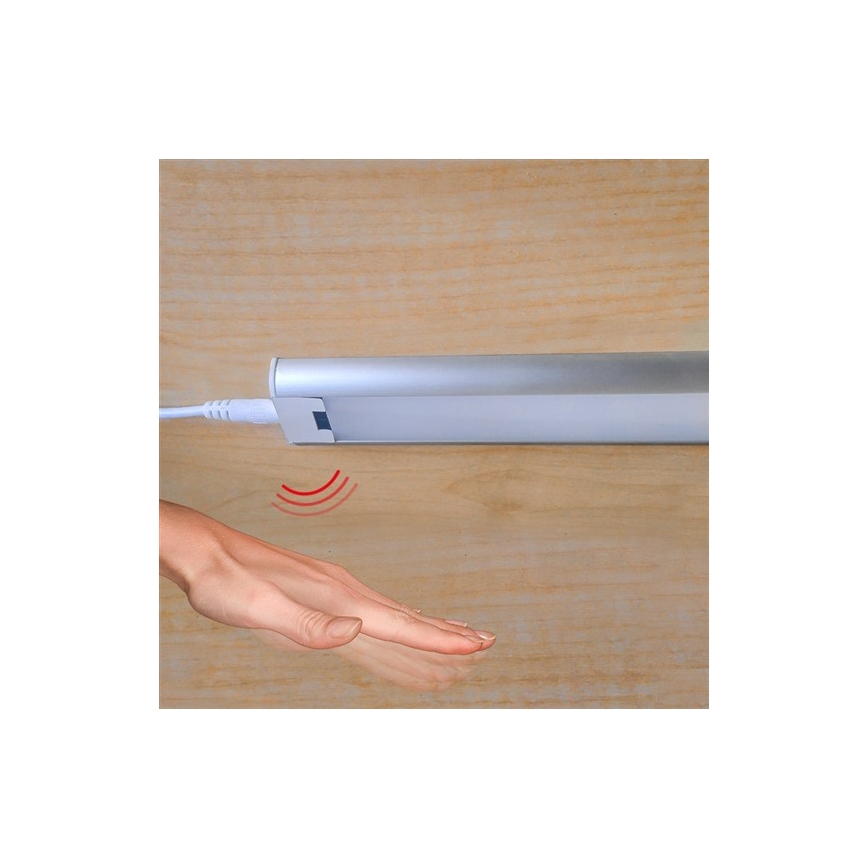 LED Stmívatelné podlinkové svítidlo se senzorem LED/9W/230V