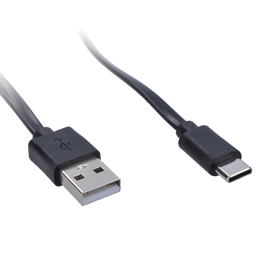 LED Stmívatelná flexibilní nabíjecí stolní lampa s klipem LED/2W/1800 mAh 3000/4000/6500K černá