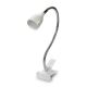 LED stolní lampa s klipem LED/2,5W/230V bílá