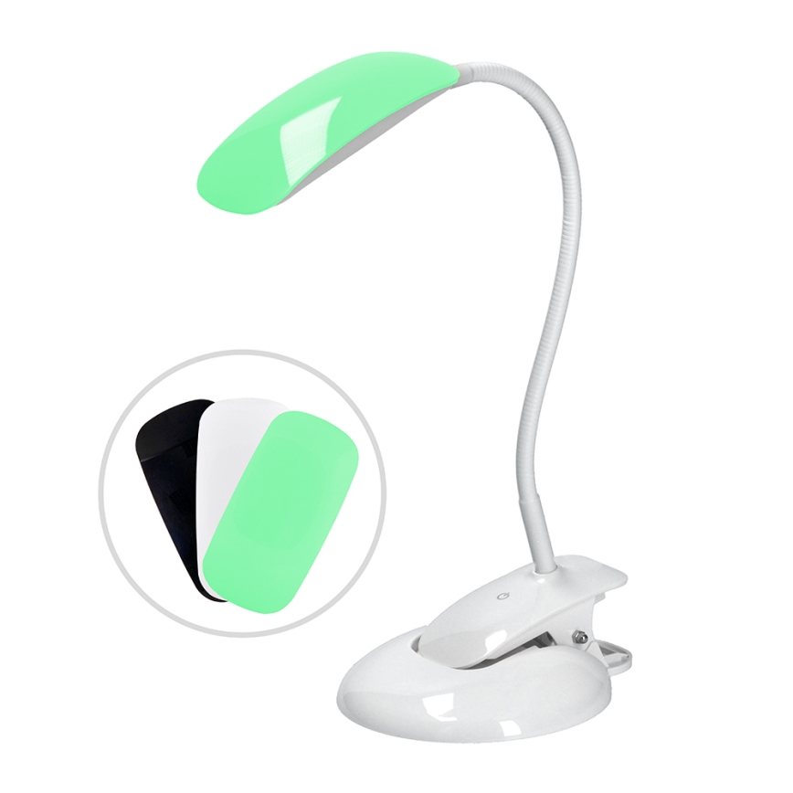 LED stolní lampa stmívatelná podstavec i klip LED/5W/230V
