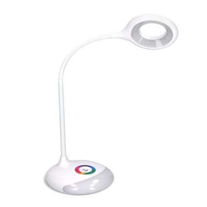 LED RGB Stolní lampa stmívatelná nabíjecí LED/5W/5V 1800 mAh