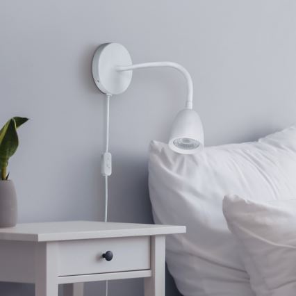 LED Stmívatelné nástěnná lampička LED/4W/230V