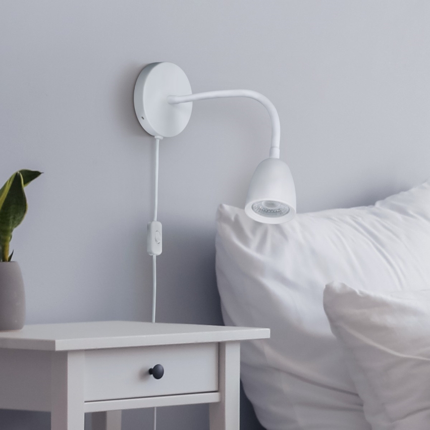 LED Stmívatelné nástěnná lampička LED/4W/230V