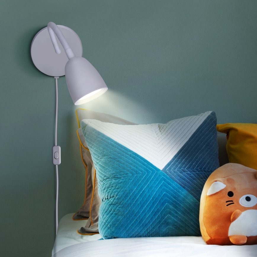 LED Stmívatelné nástěnná lampička LED/4W/230V