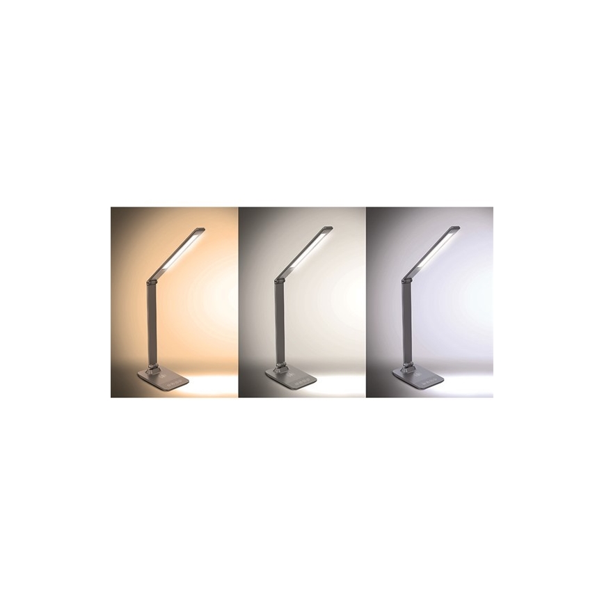 LED Stmívatelná stolní lampa s bezdrátovým dobíjením LED/10W/100-240V