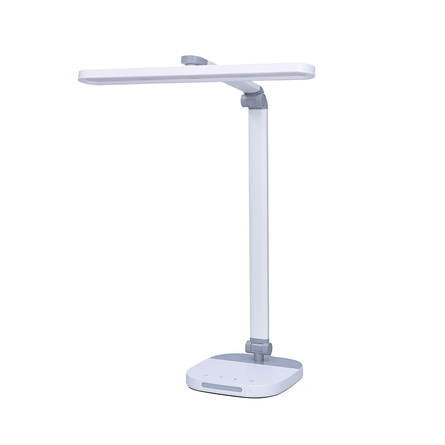 LED Stmívatelná dotyková stolní lampa s nočním osvětlením LED/10W/5V 3000/4000/5000K bílá