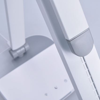 LED Stmívatelná dotyková stolní lampa s nočním osvětlením LED/10W/5V 3000/4000/5000K bílá