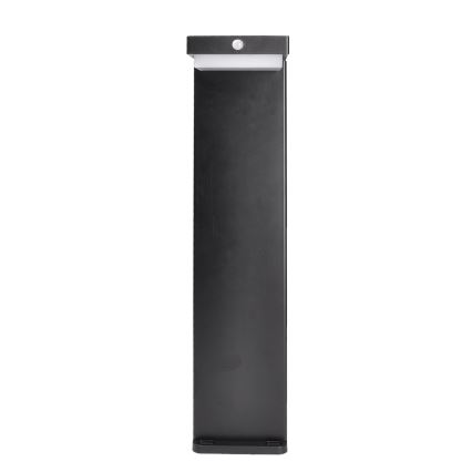 LED Solární lampa se senzorem pohybu a soumraku PALERMO LED/5W/2000 mAh IP54 černá