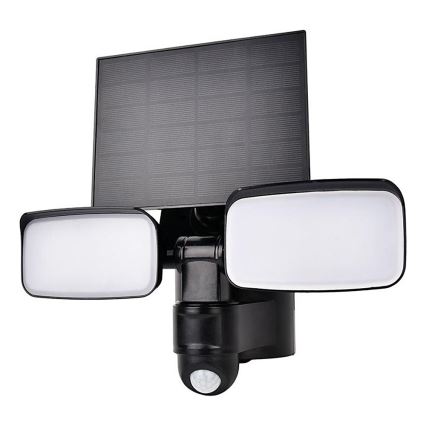 LED Solární reflektor se senzoreme LED/9W/3,7V 3600 mAh IP54