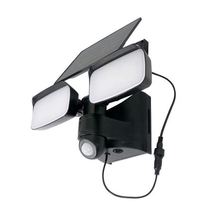 LED Solární reflektor se senzoreme LED/9W/3,7V 3600 mAh IP54