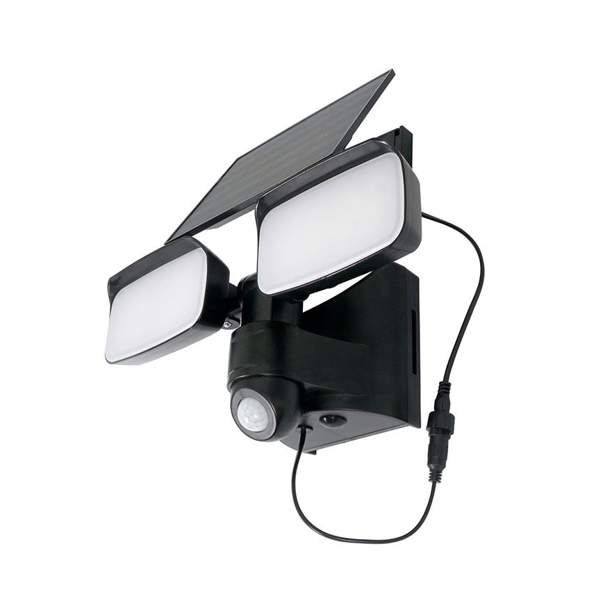 LED Solární reflektor se senzoreme LED/9W/3,7V 3600 mAh IP54