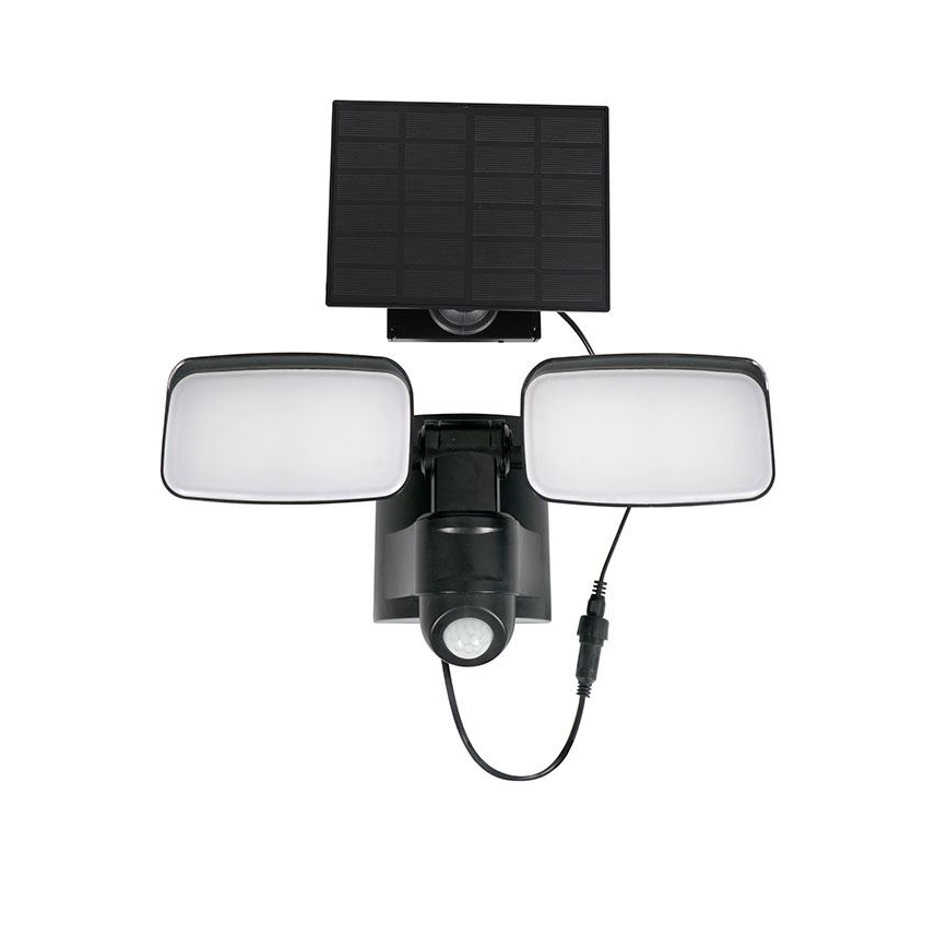 LED Solární reflektor se senzoreme LED/9W/3,7V 3600 mAh IP54