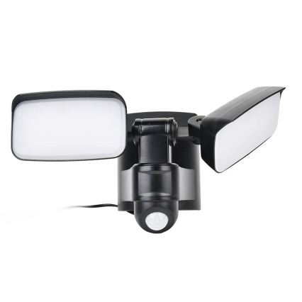 LED Solární reflektor se senzoreme LED/9W/3,7V 3600 mAh IP54