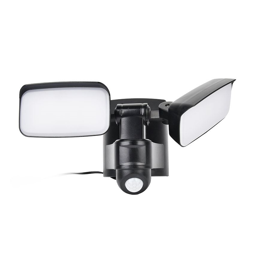LED Solární reflektor se senzoreme LED/9W/3,7V 3600 mAh IP54