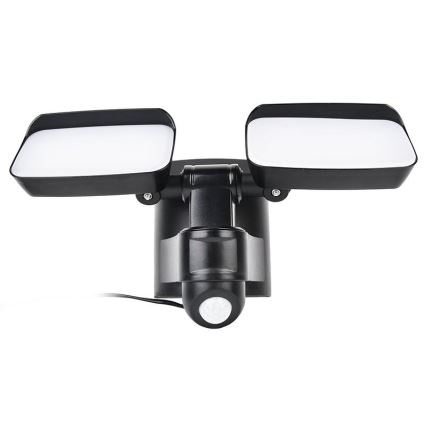 LED Solární reflektor se senzoreme LED/9W/3,7V 3600 mAh IP54