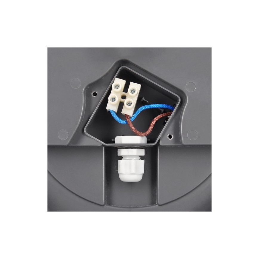 LED Venkovní stropní svítidlo LED/13W/230V IP54 antracit