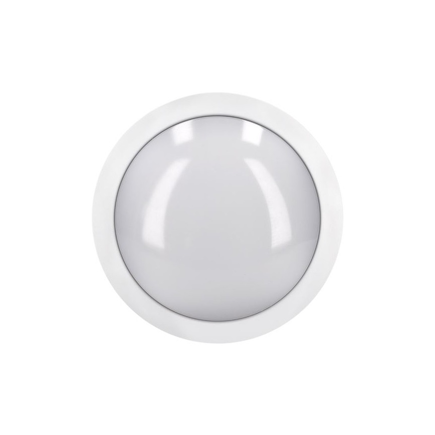 LED Venkovní stropní svítidlo SIENA LED/13W/230V IP54 pr. 17 cm bílá