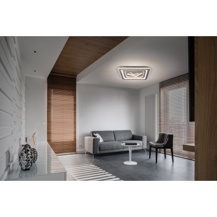 LED Stropní svítidlo CASCADE LED/130W/230V 3000-6500K + dálkové ovládání