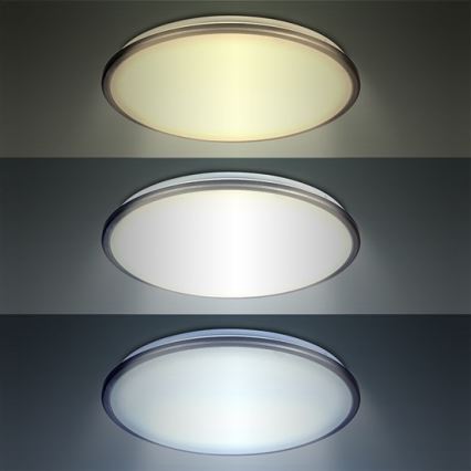 LED Stmívatelné stropní svítidlo SILVER LED/24W/230V + DO