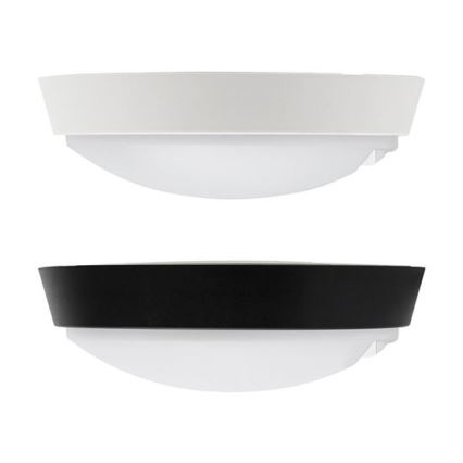 LED Venkovní nástěnné svítidlo se senzorem 2v1 LED/20W/230V 3000/4000/6500K IP65 pr. 22 cm