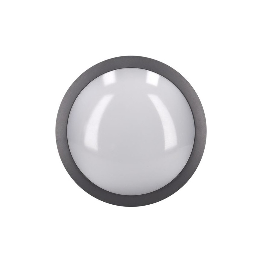 LED Venkovní stropní svítidlo SIENA LED/20W/230V IP54 pr. 23 cm antracit