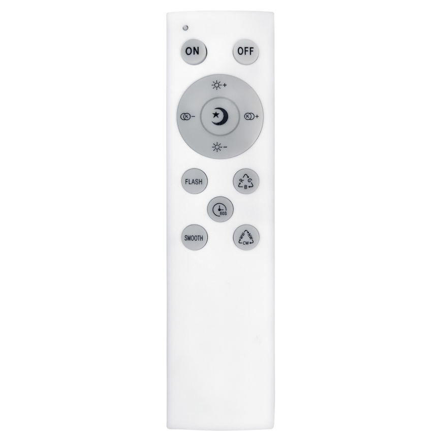 LED RGB Stmívatelné stropní svítidlo WAVE LED/30W/230V Wi-Fi Tuya + dálkové ovládání