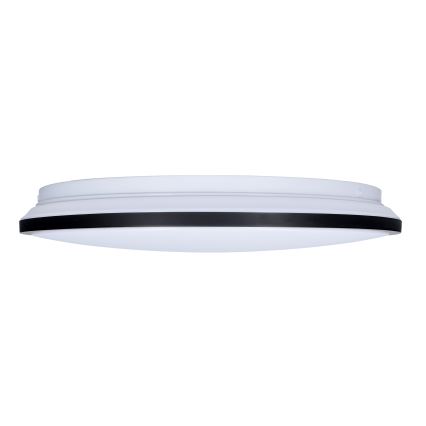 LED Stmívatelné stropní svítidlo JAMIL LED/48W/230V 3000-6500K černá + dálkové ovládání