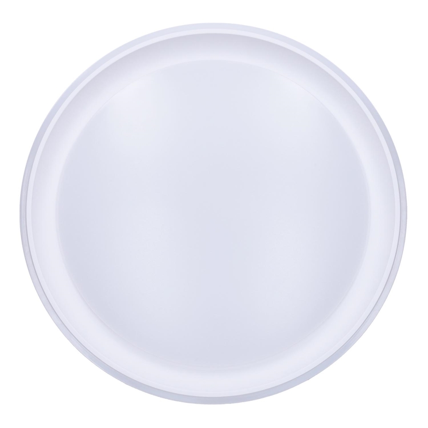 LED RGB Stmívatelné stropní svítidlo FLOCO LED/30W/230V 3000-6500K + RGB/6W pr. 40cm + dálkové ovládání