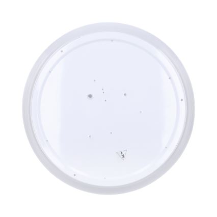 LED RGB Stmívatelné stropní svítidlo FLOCO LED/30W/230V 3000-6500K + RGB/6W pr. 40cm + dálkové ovládání