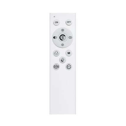 LED RGB Stmívatelné stropní svítidlo FLOCO LED/30W/230V 3000-6500K + RGB/6W pr. 40cm + dálkové ovládání