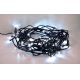 LED Venkovní vánoční řetěz 100xLED/8 funkcí IP44 13m studená bílá