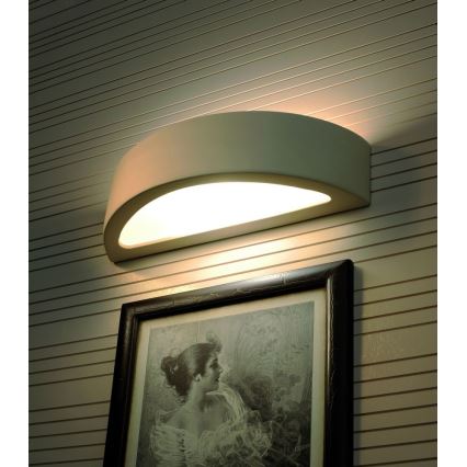 Nástěnné svítidlo ATENA 1xE27/60W/230V 40,5 cm bílá
