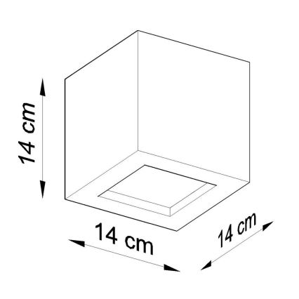 Nástěnné svítidlo LEO 1xE27/60W/230V bílá